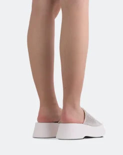 Platform-L'INTERVALLE Wixson White Strass