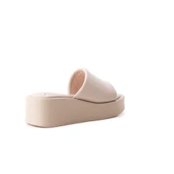 Wedges-L'INTERVALLE Yashi Beige Leather