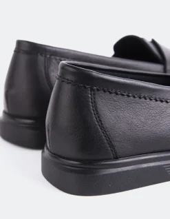 Loafers-L'INTERVALLE Yasmin Black Leather