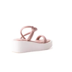 Strappy-L'INTERVALLE Yumiko Pink Leather