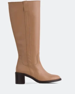 Tall Boots-L'INTERVALLE Zatar Tan Leather
