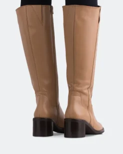 Tall Boots-L'INTERVALLE Zatar Tan Leather