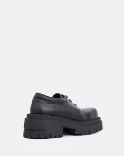 Lace-up-L'INTERVALLE Zopa Black Leather